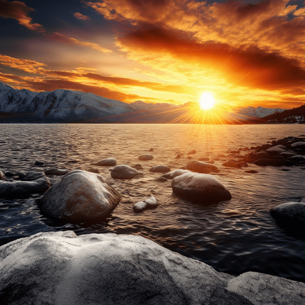 "Tahoe Gold" by Tahoe Blue Art
