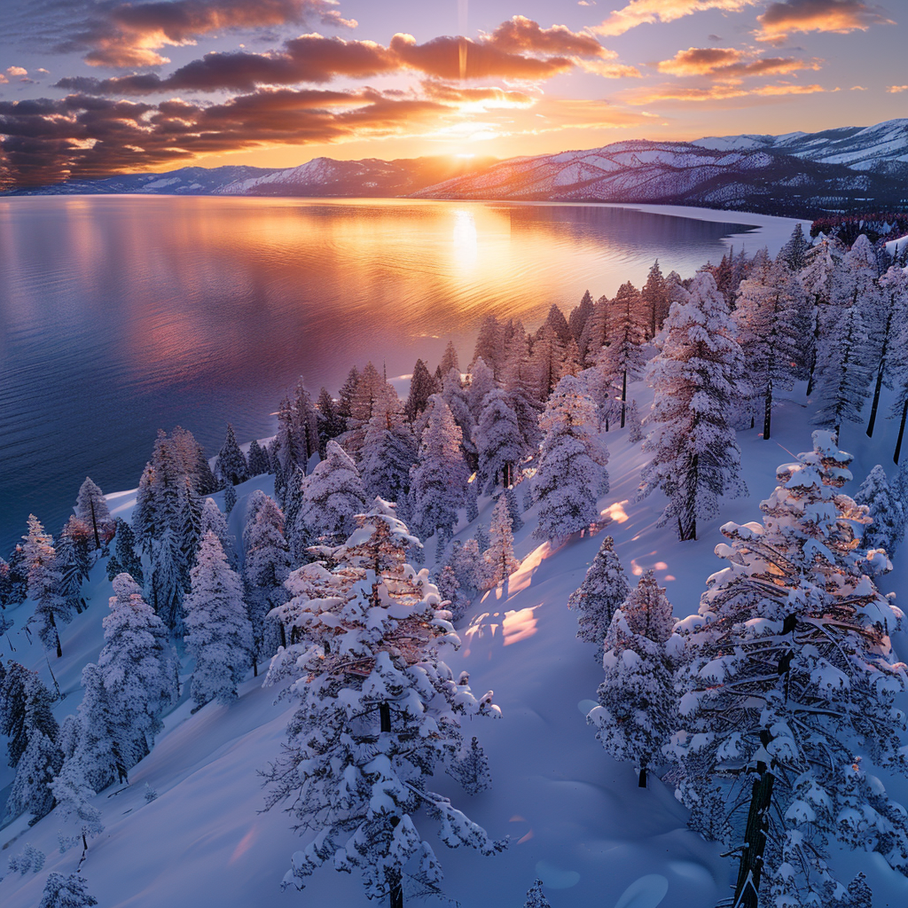 Wonderful and Beautiful Lake Tahoe Art by Tahoe Blue Art