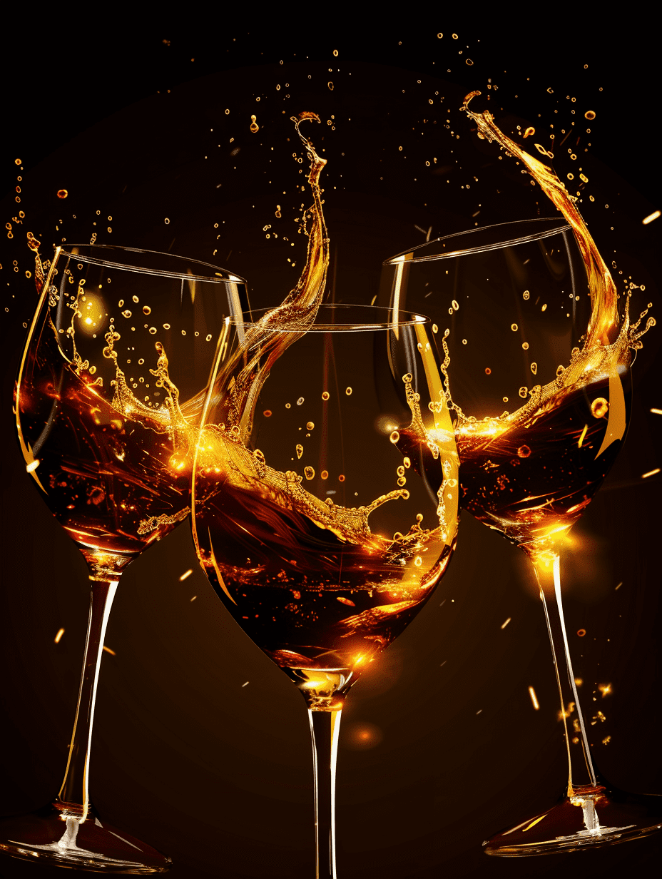 "Wine Time" by Tahoe Blue Art.