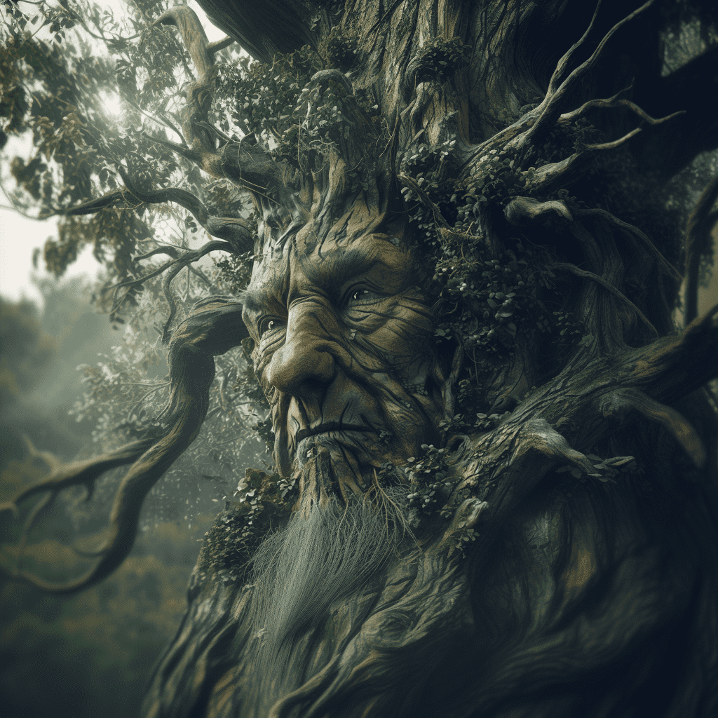 "Elder of the Forest" by Tahoe Blue Art.