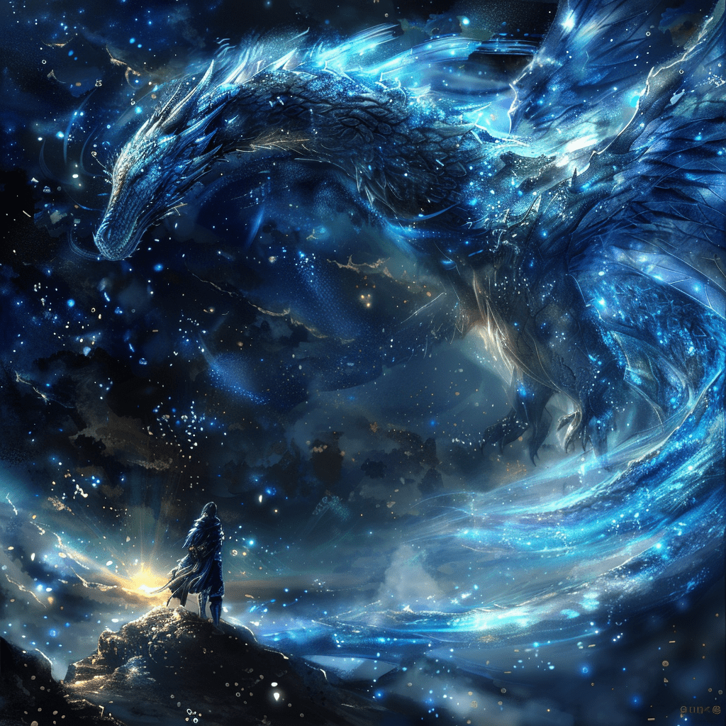 Dragons and Magic by Tahoe Blue Art.