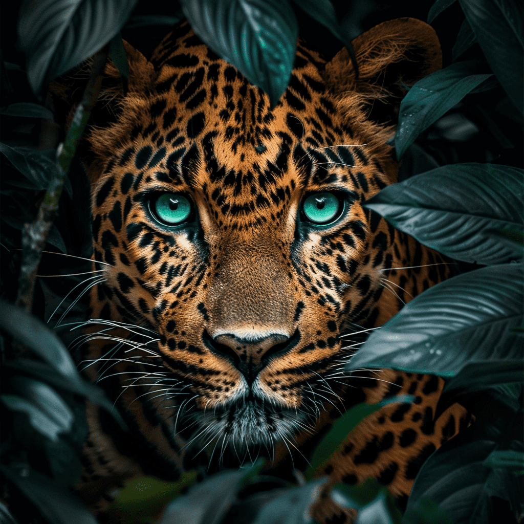 "Green-Eyed Sentinel" by Tahoe Blue Art.