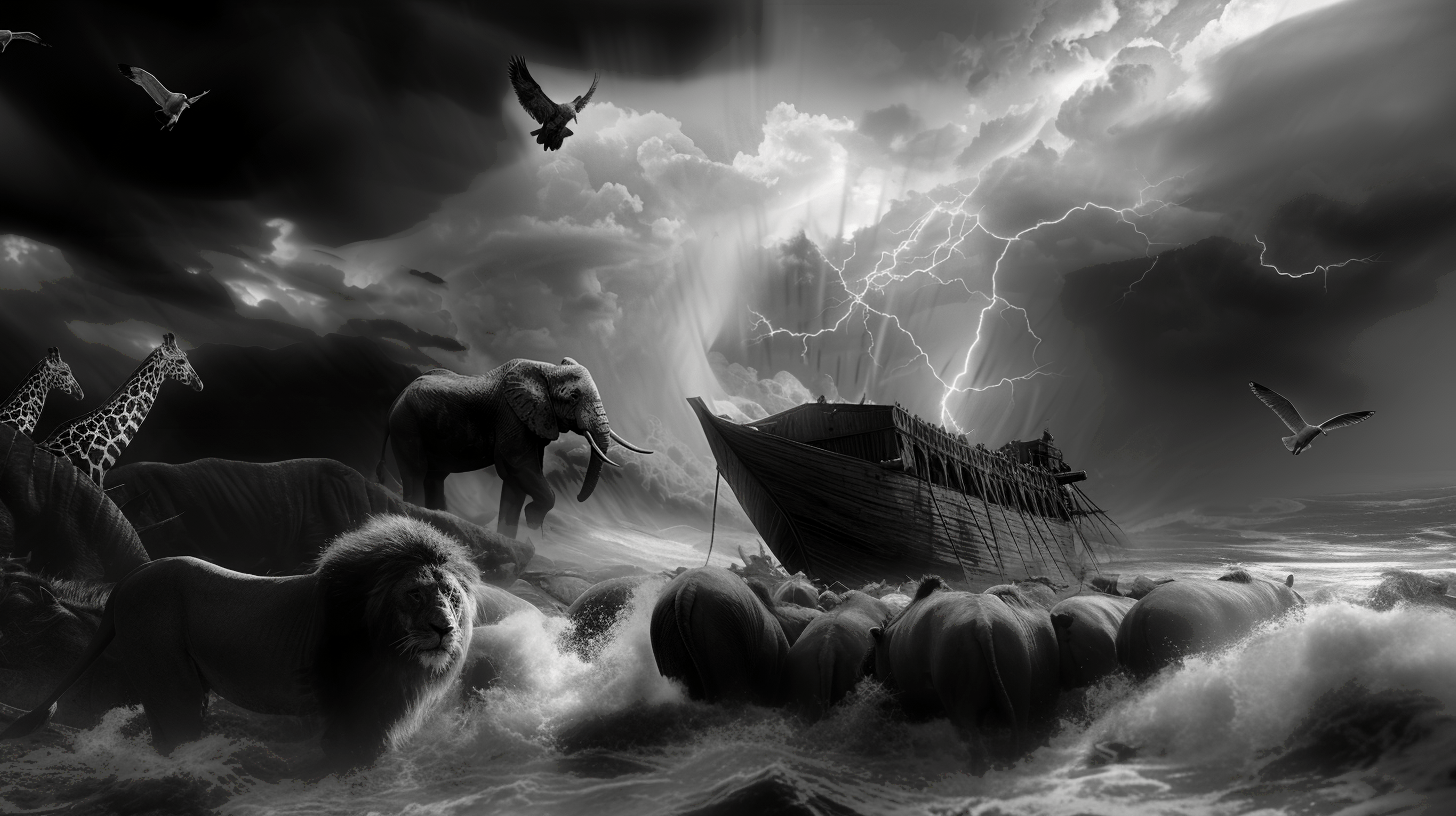 Noah's Sanctuary by Tahoe Blue Art.