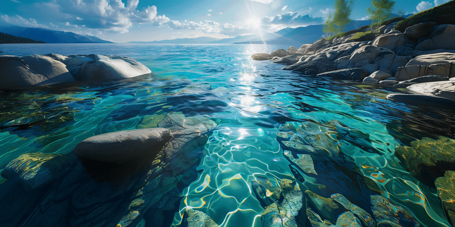 "Lake Tahoe Brilliance" by Tahoe Blue Art.
