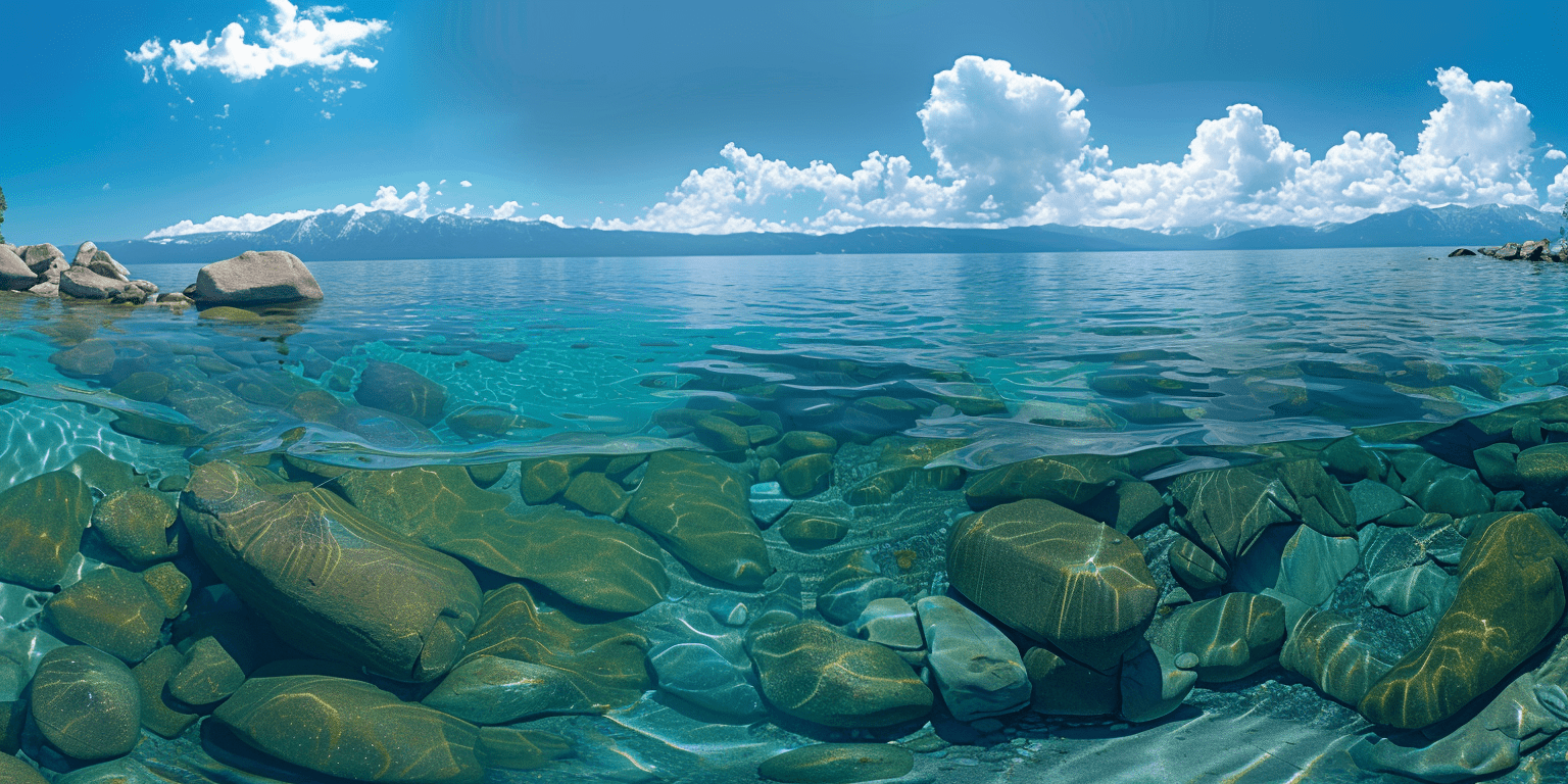 Sapphire Clarity by Tahoe Blue Art.