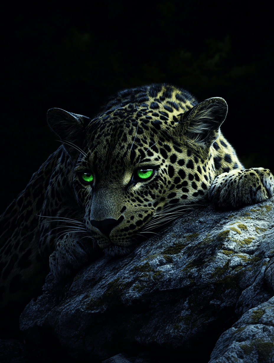 Midnight Prowl by Tahoe Blue Art.