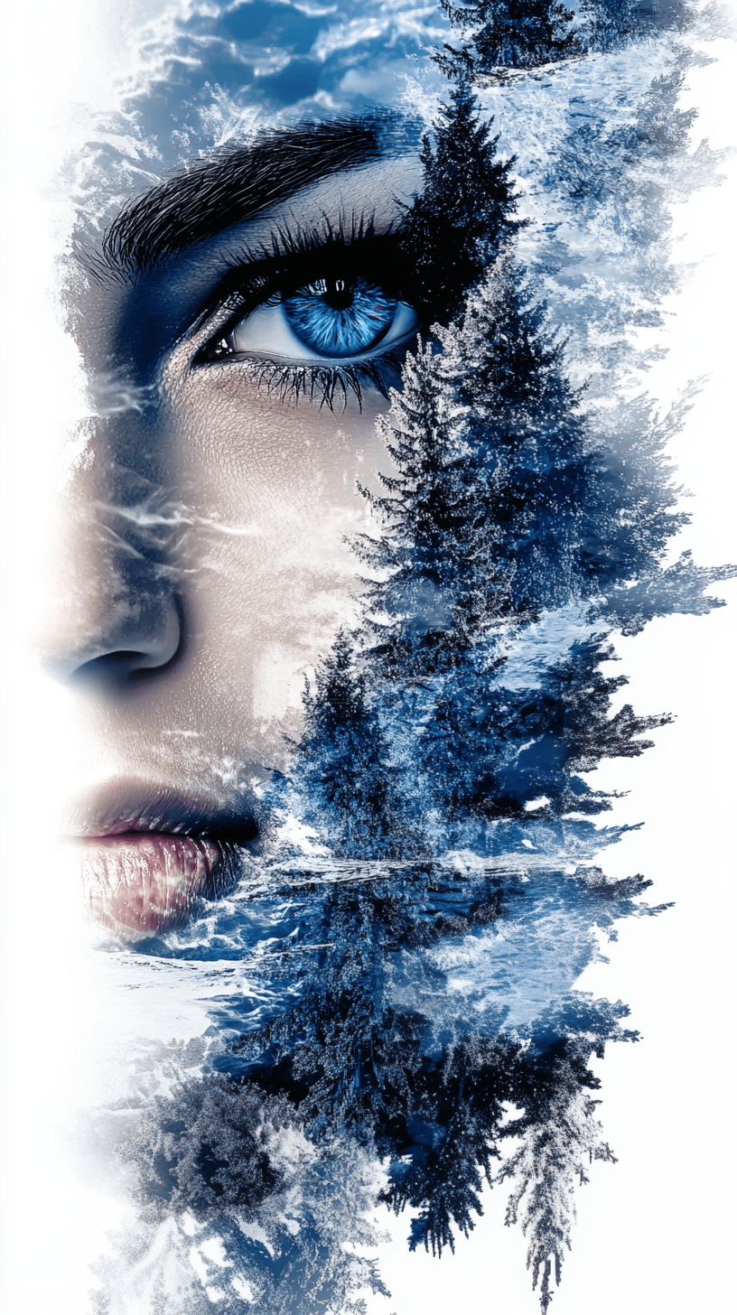 "Frosted Serenity" by Tahoe Blue Art.