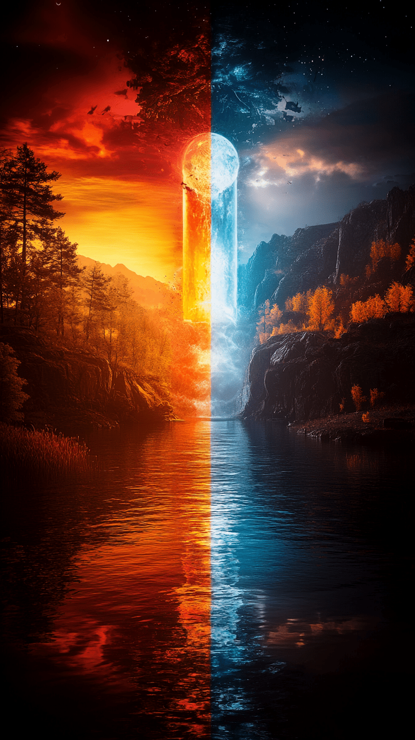 "Twilight's Mirror by Tahoe Blue Art.