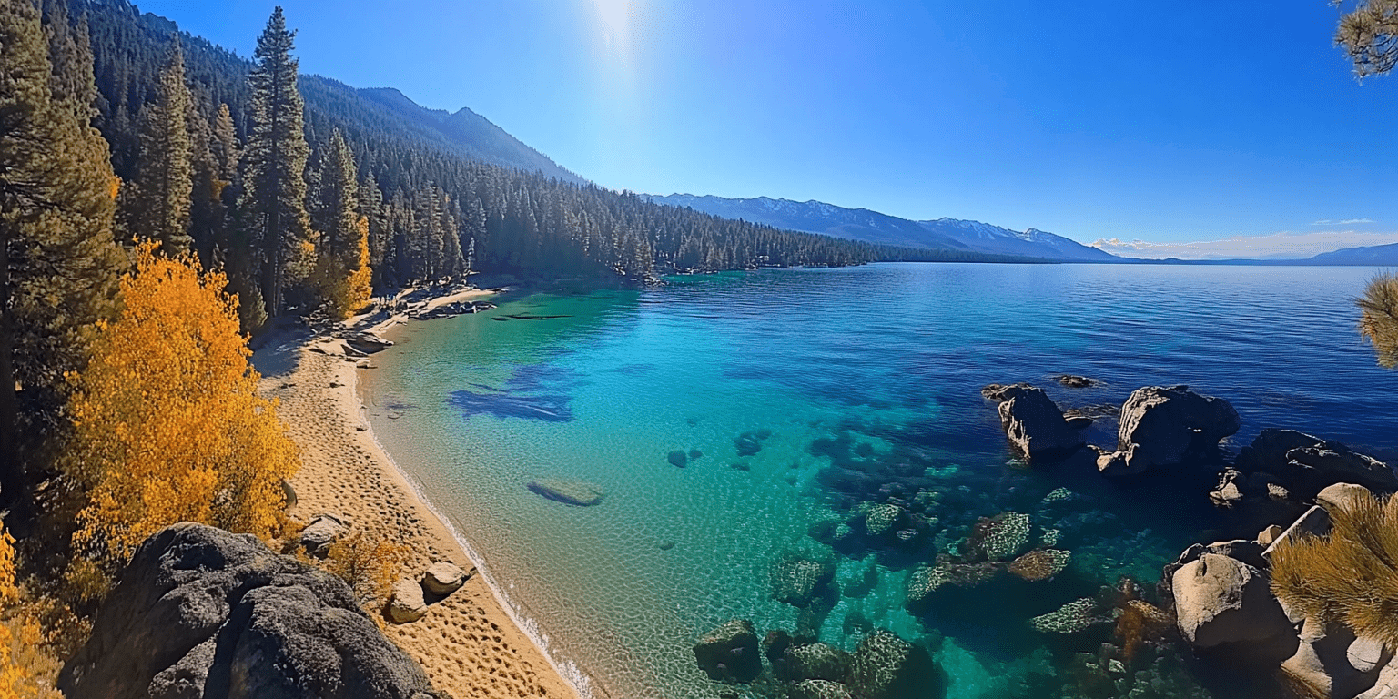 Tahoe's Autumn Glow by Tahoe Blue Art.