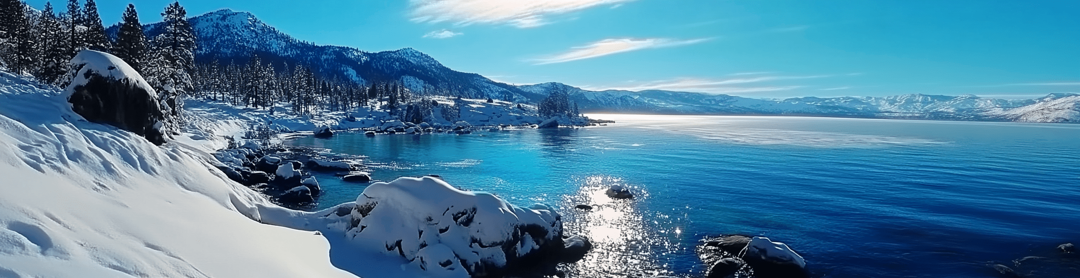 "Tahoe Winter Magic" by Tahoe Blue Art.