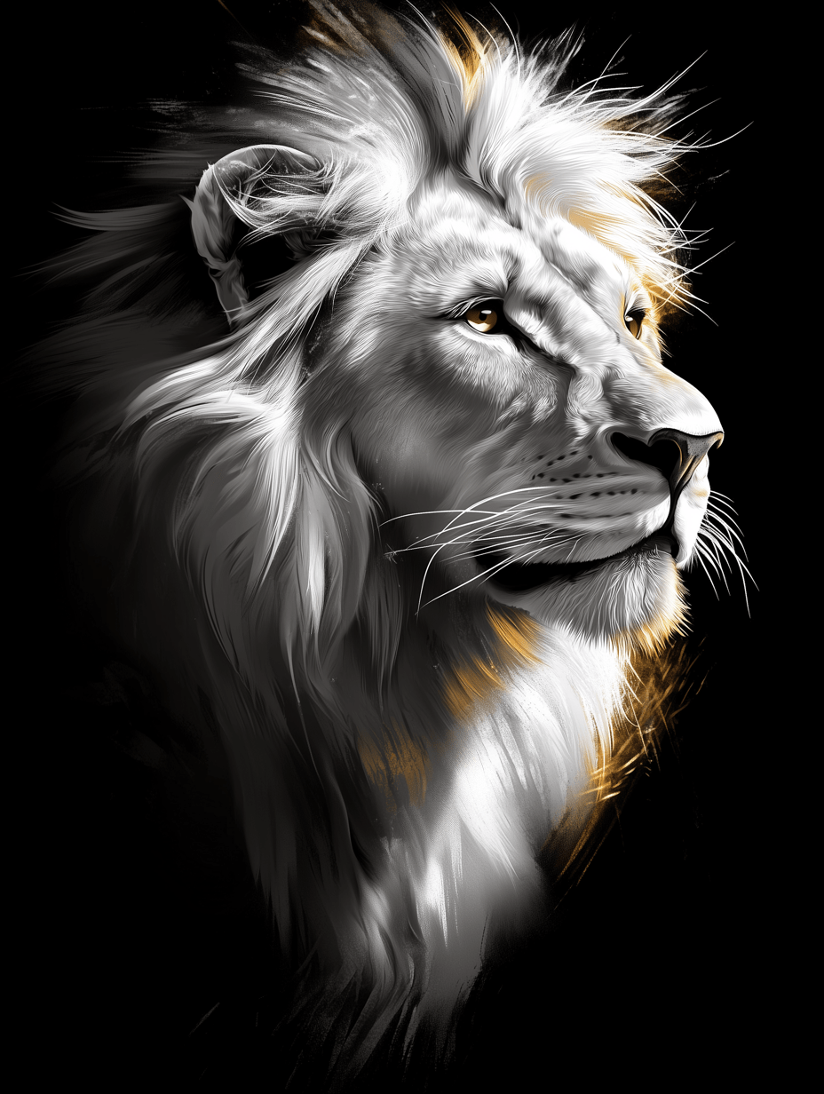 "The Golden King" by Tahoe Blue Art.